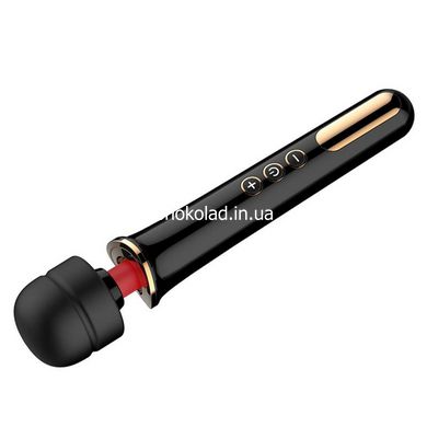 Вибратор-Микрофон черный Massager Super Powerful USB 10 Function - картинка 2