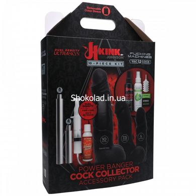 Комплект аксесуарів для секс-машини Power Banger Cock 8 Piece Kit - картинка 2