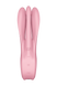 Гибкий клитораотный вибратор SATISFYER THREESOME 1 PINK - изображение 2