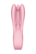 Гибкий клитораотный вибратор SATISFYER THREESOME 1 PINK - изображение 5