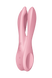 Гибкий клитораотный вибратор SATISFYER THREESOME 1 PINK - изображение 1