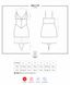 Сорочка Obsessive 866-CHE-1 chemise & thong S/M - изображение 2