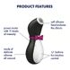 Вакуумний кліторальний стимулятор Satisfyer Pro Penguin, чорний - зображення 1