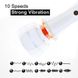 Вибратор-Микрофон черный Massager Super Powerful USB 10 Function - изображение 8