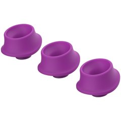 Комплект змінних насадок Womanizer L - фіолетовий (3шт) - картинка 1