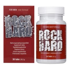 Пищевая добавка для потенции Rock Hard, (цена за упаковку, 30 капсул) - картинка 1