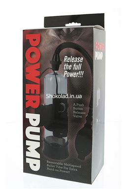 Вакуумна помпа для чоловіків Power Pump, Черный - картинка 2