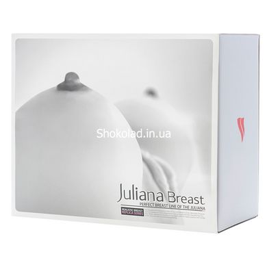Мастурбатор в форме груди Kokos Juliana Breast с вибрацией - картинка 17