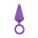 CH86489 Анальная пробка Candy Plug M-Purple - изображение 1