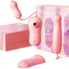Набір секс іграшок Zalo UNICORN Vibratrion , Рожевий - картинка 1