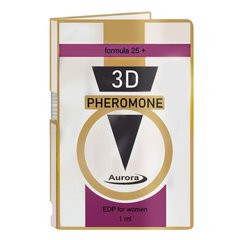 ПРОБНИК Духи с феромонами женские 3D Pheromone formula 25+, 1 мл - картинка 1