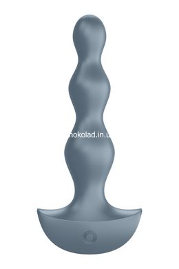 Анальна пробка з вібрацією Satisfyer Lolli-Plug 2 ice blue, серый - картинка 3