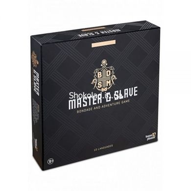 Набор БДСМ 10 предметов Master & Slave, Black - картинка 3