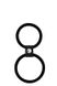 Ерекційне кільце MENZSTUFF DUAL RINGS, BLACK, Черный - зображення 2