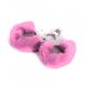 Наручники металлические Roomfun с толстым розовым мехом FURRY CuffS - изображение 6