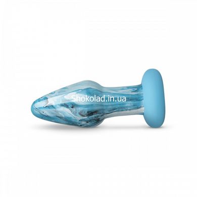Анальна пробка Gildo - Ocean Curl Glass Butt plug - картинка 2