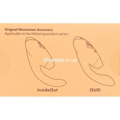 Змінні насадки на Womanizer Inside Out та Duo, рожевий, розмір М - картинка 2