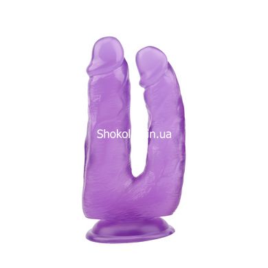 Фалоімітатор подвійний Hi-Rubber Chisa Purple - картинка 2
