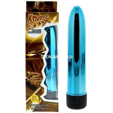 Вибромассажер Krypton Stix 5" massager m/s, BLUE - картинка 2