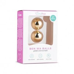 Вагинальные шарики Gold ben wa balls, 25 мм - картинка 1