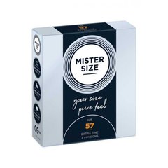 Презервативи Mister Size 57mm pack of 3 - картинка 1