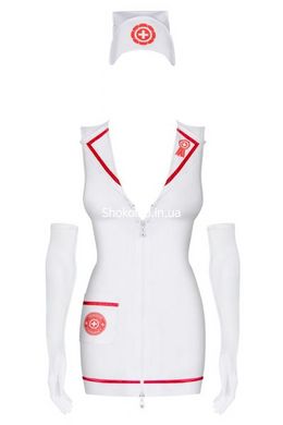 Медсестра платье + перчатки emergency dress stetoskop obsessive SM - картинка 5