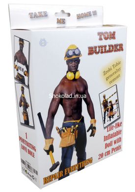 Cекс-кукла -BOSS SERIES Tom - Builder Male Doll - картинка 1