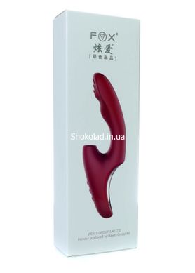 Подвійний вібратор Wibrator-Silicone Vibrator USB 7+7+7 функцій - картинка 7