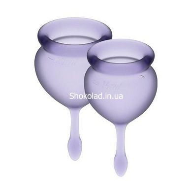 T360907 менструальні чаші Satisfyer Feel good Menstrual Cup Lila, Фіолетовий - картинка 1