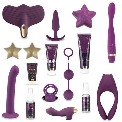 Набір секс іграшок Adventskalender 2021 LOVEBOXXX EASYTOYS, 24 предмета, Фіолетовий - картинка 2