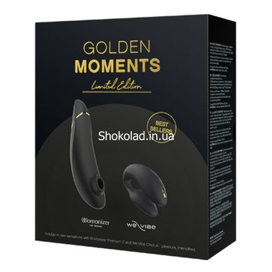 Набір іграшок Golden Moments Collection 2 Womanizer Premium 2 + We-Vibe Chorus - картинка 13