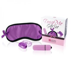 Набір секс іграшок LOVERS PREMIUM Tease Me Gift Set Purple, Фіолетовий - картинка 1