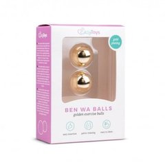 Вагинальные шарики Gold ben wa balls, 22 мм - картинка 1