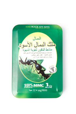 Таблетки для потенції Чорний мураха Ant King (ціна за упаковку, 12 таблеток) - картинка 4