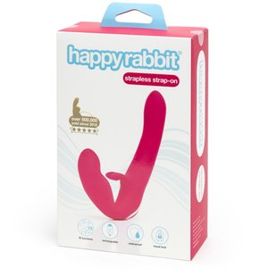 Страпон безременевий с вибрацией Lovehoney HAPPY RABBIT - картинка 1