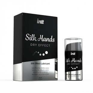 Лубрикант для мастурбації на силіконовій основі Intt Silk Hands, 15 мл - картинка 1