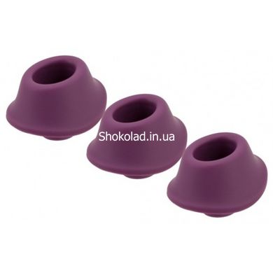 Сменные насадки на Womanizer Premium и Classic, фиолетовые, размер М - картинка 2