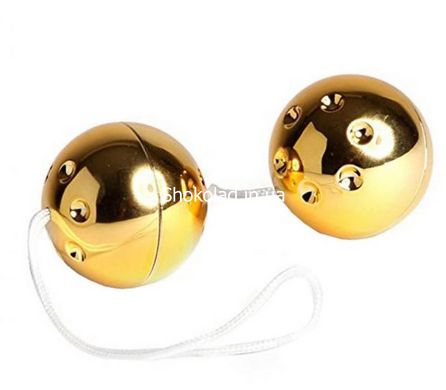 Кульки Вагінальні Yam Balls, Gold - картинка 2