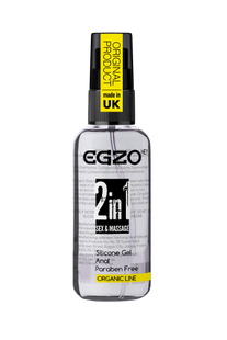 Анальний силіконовий органічний лубрикант EGZO "HEY 2in1", 50 ml - картинка 1