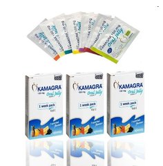Возбудитель желе Kamagra Oral Jelly ( цена за 7 пакетиков в упаковке) - картинка 1