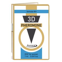 Пробник парфуми з феромонами жіночі 3D Pheromone 45 Plus 1 мл - картинка 1