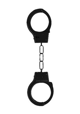 Наручники металлические Metal Handcuffs - Black - картинка 1