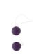 Вагінальні кульки DUO BALLS. PURPLE, Фіолетовий - зображення 1