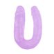 Фалоімітатор подвійний Chisa Hi-Rubber 14 Purple, Фіолетовий - зображення 1