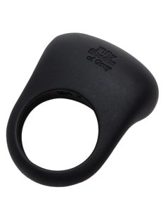 Эрекционное кольцо Fifty Shades of Grey Sensation Rechargeable Vibrating Love Ring - картинка 1