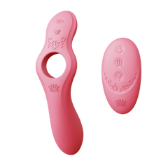 Смарт-вібратор для пар Zalo Jessica Set з Управлінням з телефону і пультом PINK, Рожевий - картинка 1