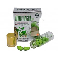 Таблетки для потенції Herb Viagra за 1 упаковку (10табл.) - картинка 1