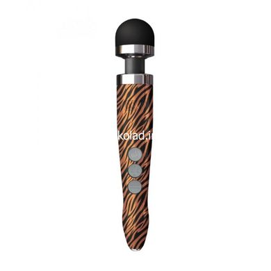 Масажер-мікрофон Doxy Die Cast 3R Wand Vibrator Tiger, тигровий - картинка 1