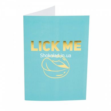 Подарункова листівка з набором Сашетів та Конверт Kama Sutra Lick Me Please - картинка 3