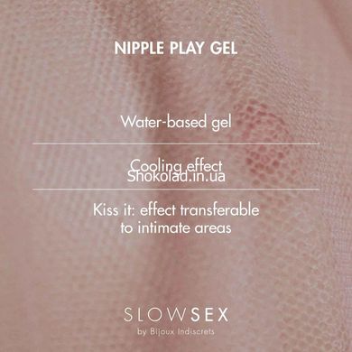 Гель для стимуляции сосков NIPPLE PLAY Slow Sex by Bijoux Indiscrets - картинка 3